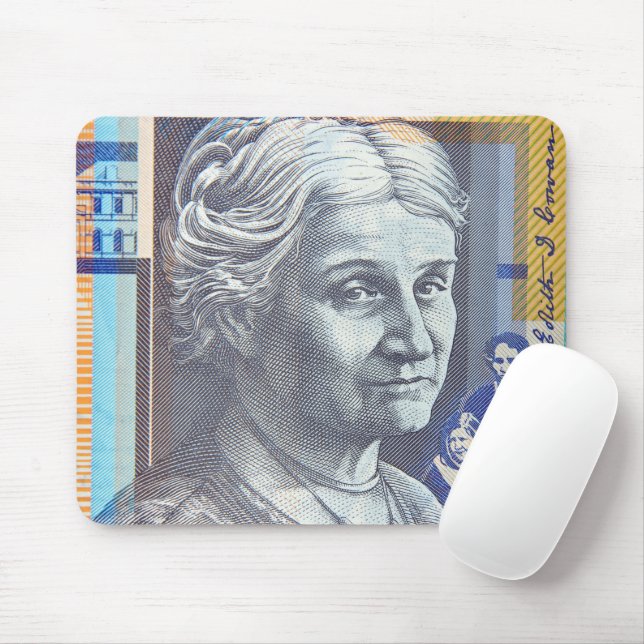 Australian money dollars mouse pad (With Mouse)