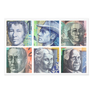 Australian money dollars photo print
