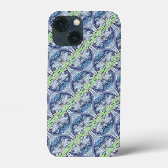 Australian money pattern Case-Mate iPhone case (Back)