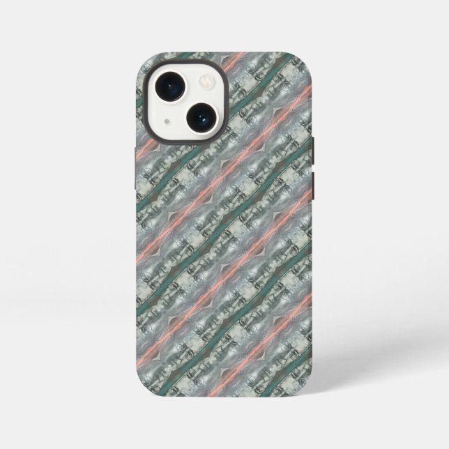 Australian money pattern iPhone case (Back)
