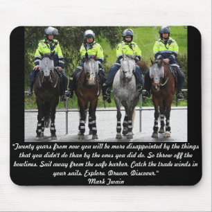 Australian Mounted Police Mouse Pad