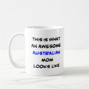 australian mum, awesome coffee mug