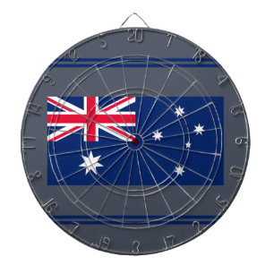 Australian National Flag Dartboard