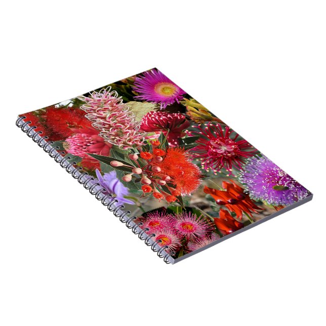 Australian Native Wild Flowers Notebook (Right Side)