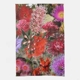 Australian Native Wild Flowers tea / Towel