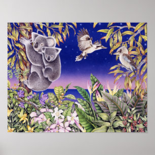 Australian Night Poster