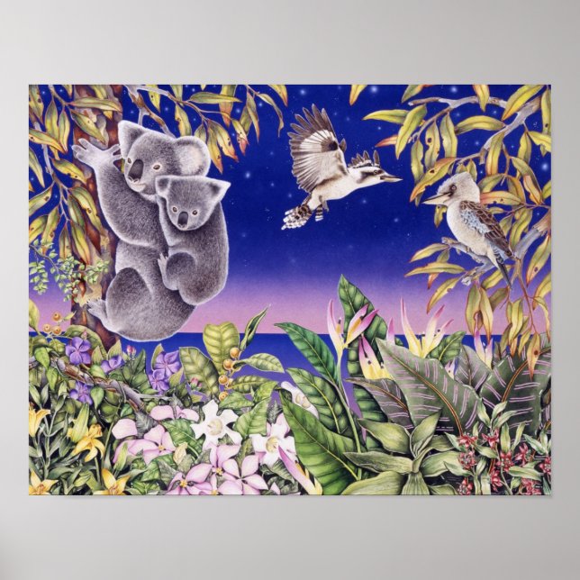 Australian Night Poster (Front)