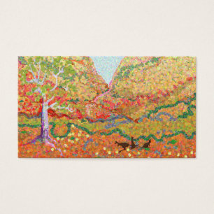 Australian outback landscape art with kangaroos