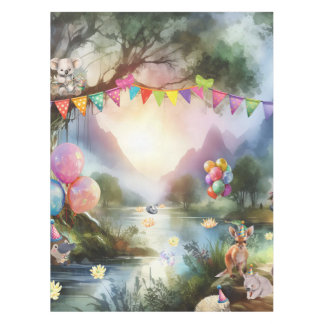 Australian Outback Party Tablecloth