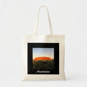 Australian outback photo tote bag