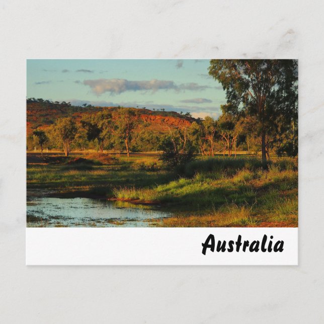 Australian outback postcard (Front)