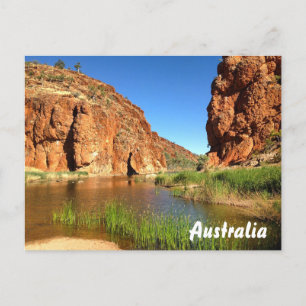 Australian outback postcard