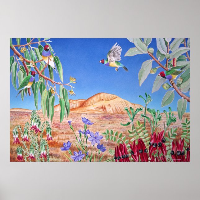 Australian Outback Poster (Front)