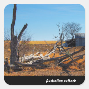 Australian outback sticker