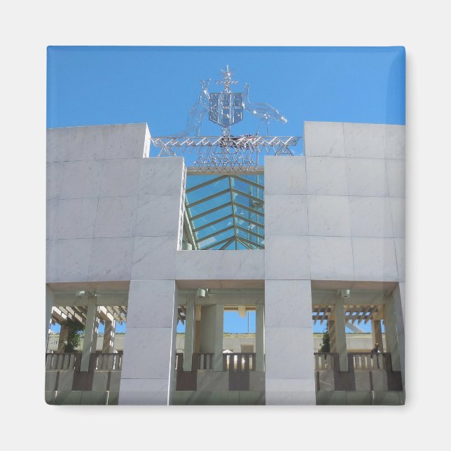 Australian Parliament - Canberra Magnet (Front)