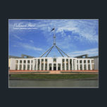 Australian Parliament House postcard<br><div class="desc">Australian Parliament Building,  Canberra,  Australian Capital Territory,  Australia Postcard</div>