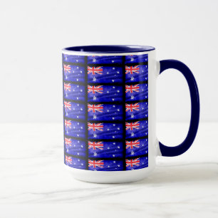 Australian Patriotic Flag of Australia for Aussies Mug