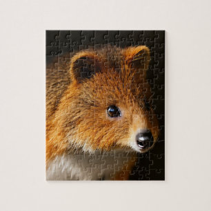 Australian Quokka Portrait, Jigsaw Puzzle