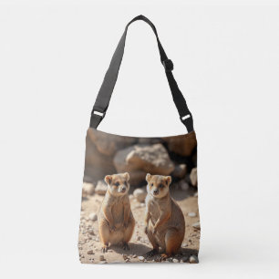 Australian Quokka Twins, Crossbody Bag