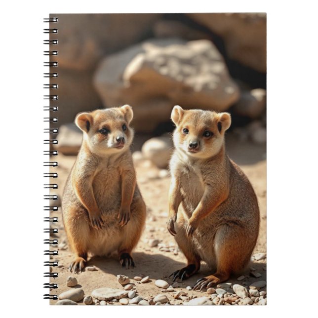 Australian Quokka Twins, Notebook (Front)