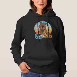 Australian Quokka Wildlife Aussie Animal Quokka Hoodie