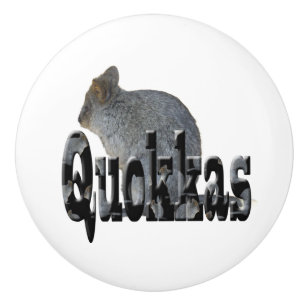 Australian Quokkas Is The Name, Ceramic Knob
