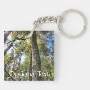 Australian Rainforest Eucalyptus Gum Trees Key Ring