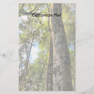 Australian Rainforest Eucalyptus Gum Trees Stationery