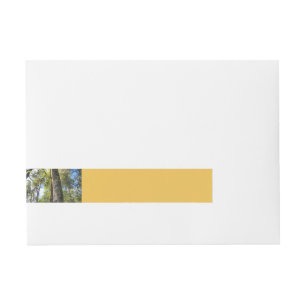 Australian Rainforest Eucalyptus Gum Trees Wraparound Address Label