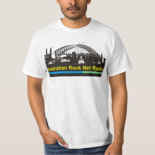 Australian Rock Net Radio White T-Shirt