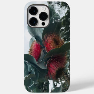 Australian rose mallee eucalyptus blossoms iPhone 14 pro max case
