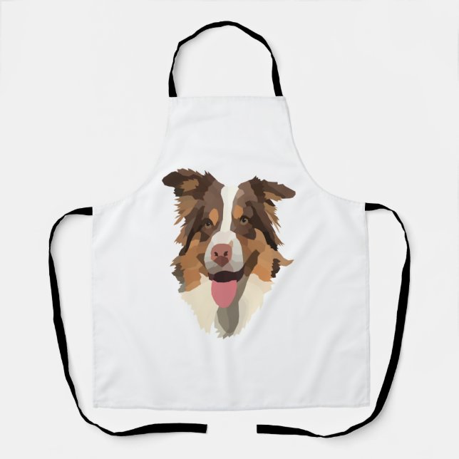 Australian shepherd 1 apron (Front)
