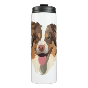 Australian shepherd 1 thermal tumbler