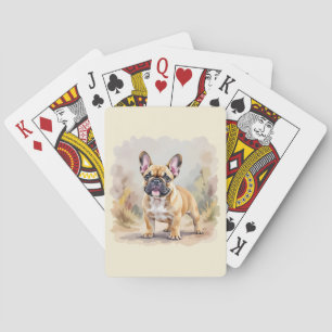 Australian Shepherd Black Tricolor Aussie Dog Playing Cards