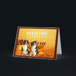 Australian Shepherd Chanukah Card Menorah<br><div class="desc">Remembering family and friends during the Chanukah season is a wonderful way to keep in touch with the people you love and care about. I these these chanukah cards with love care and I am created dog loves dogs will be delighted to receive them. You from the key the option...</div>