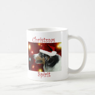 Australian Shepherd Christmas Spirit Coffee Mug