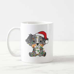 Australian Shepherd Christmas Winter Animals Coffee Mug