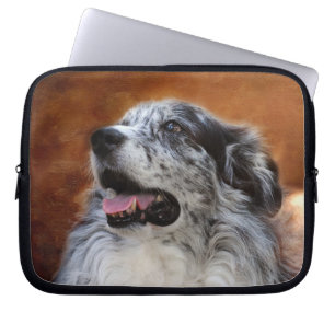 Australian Shepherd Classic Photo Laptop Case
