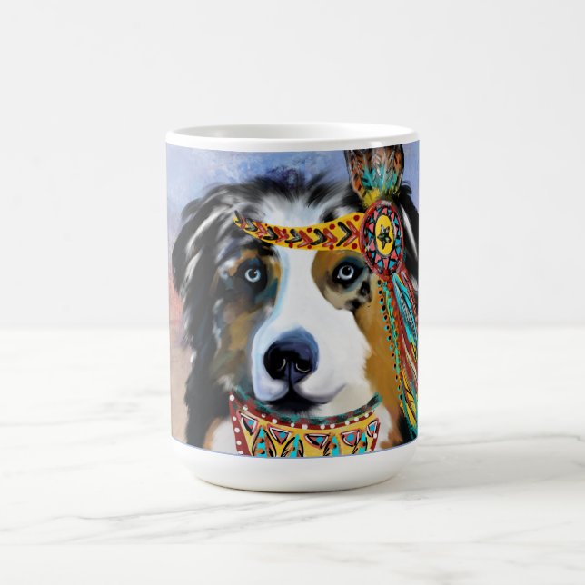 AUSTRALIAN SHEPHERD  COFFEE MUG (Center)