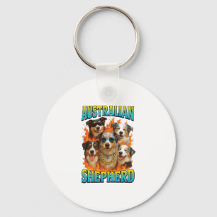Australian Shepherd Copy Key Ring