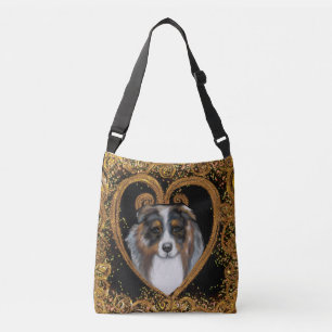Australian Shepherd Crossbody Bag