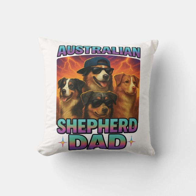 Australian Shepherd Cushion (Front)