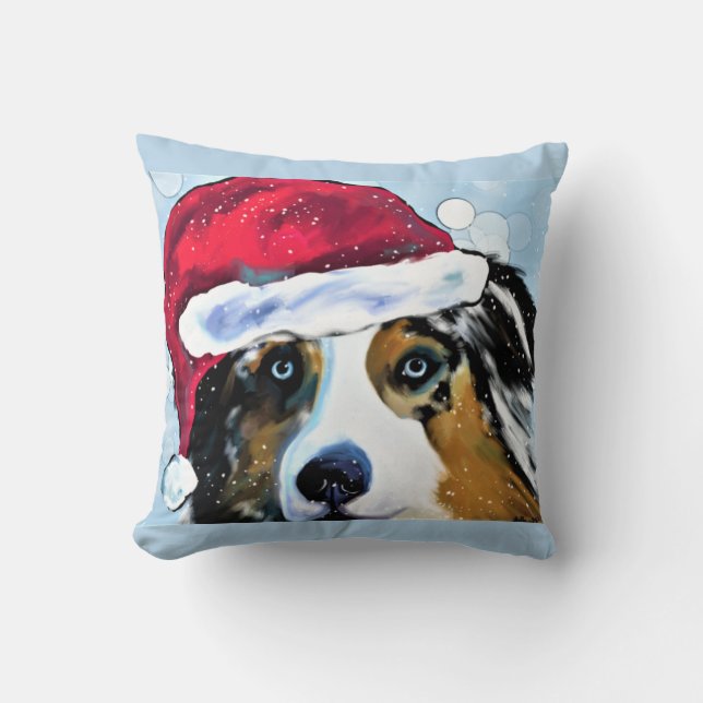 AUSTRALIAN SHEPHERD    CUSHION (Front)
