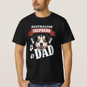 Australian Shepherd Dad, Dog Dad T-Shirt