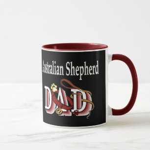 Australian Shepherd Dad Mug