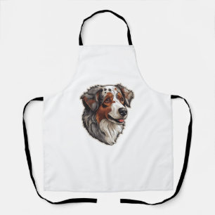 Australian shepherd Dog 1 Apron