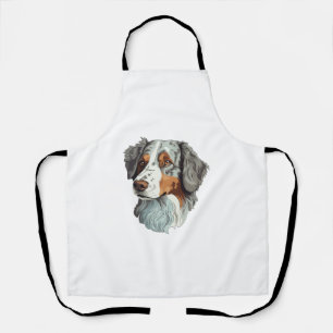 Australian shepherd Dog 2 Apron
