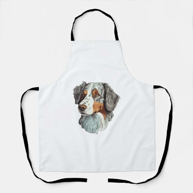 Australian shepherd Dog   Apron (Front)