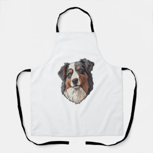 Australian shepherd Dog Apron
