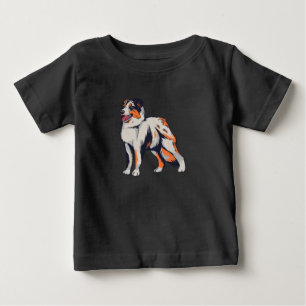 Australian Shepherd Dog  Baby T-Shirt